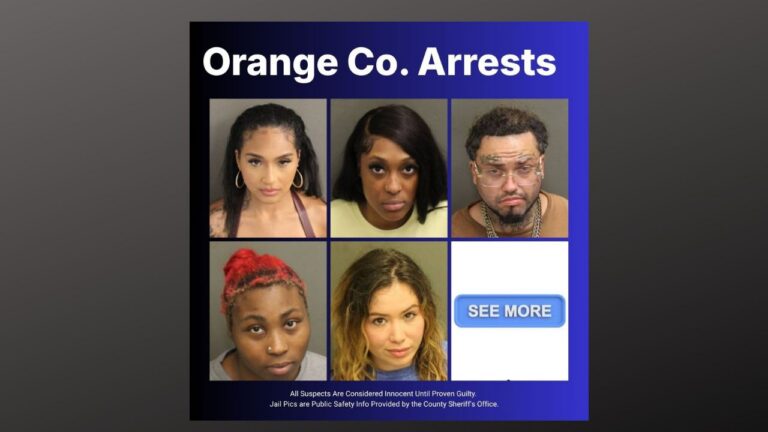 Recent Orange County, Arrests